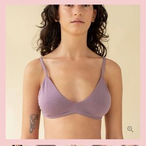 Hara The Label Stella Low Cut Bra - Mauve